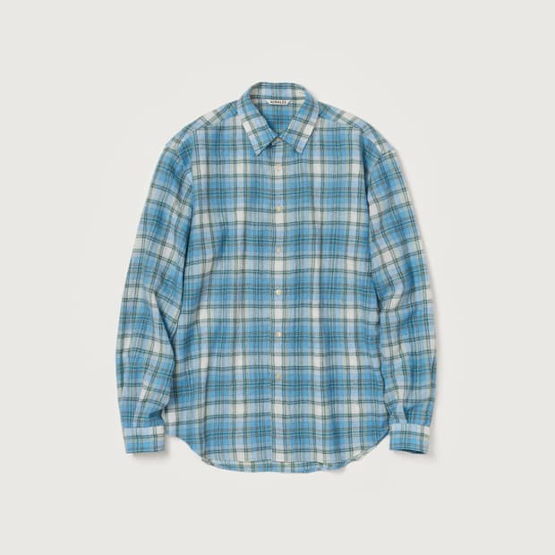 오라리 / 에어리 울 체크셔츠 / 5