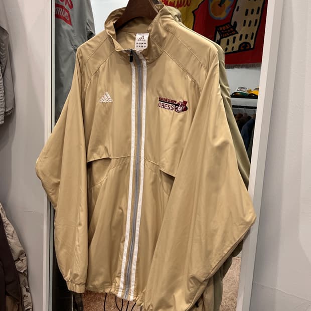 00s Adidas 아디다스 미해병대 바람막이 자켓