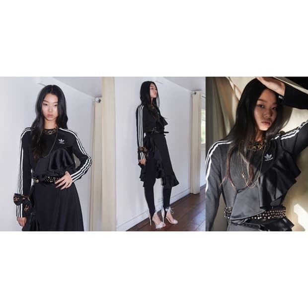 아디다스 제이쿠 콜라보 러플 스커트