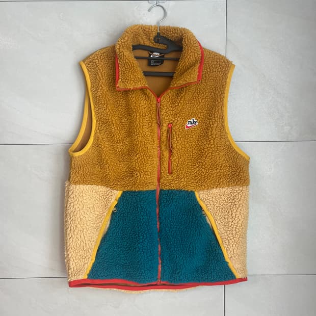 나이키 NSW 헤리티지 쉐르파 베스트 조끼 [L]
