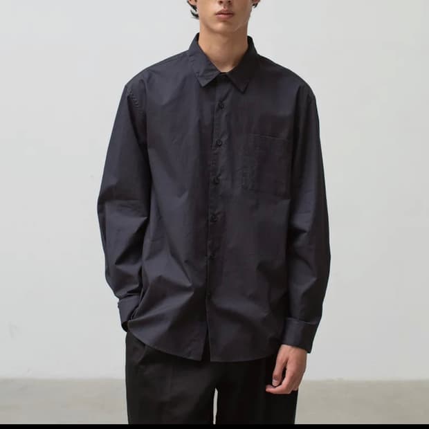 어나더오피스 Down Town Shirt (Ink Navy)