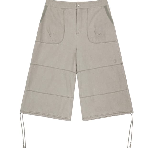 코이세이오 옥스포드 지그재그 팬츠 베이지