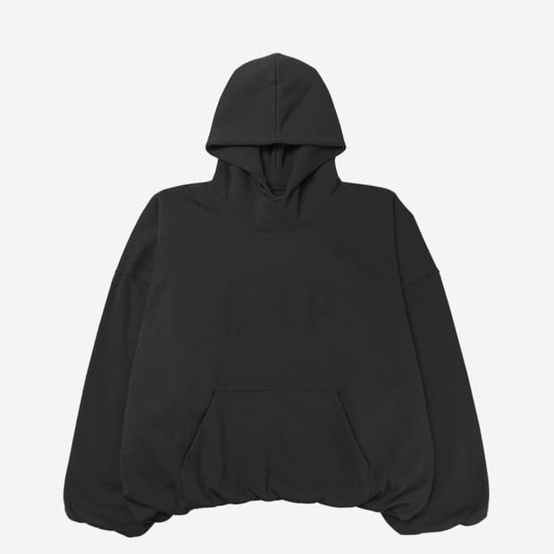 [XL] 이지 갭 발렌시아가 도브 후디 블랙