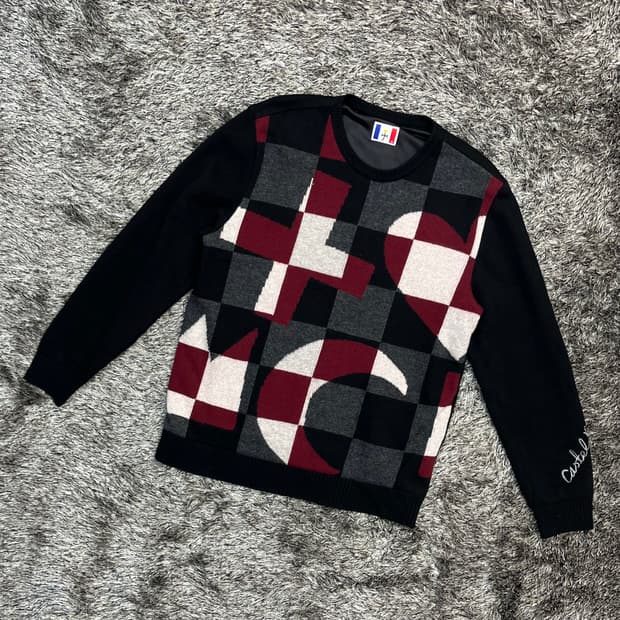 까스텔바작 방풍 울 니트 (105)