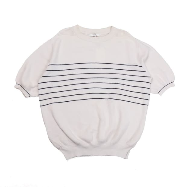 야시키 Yashiki Stripe Half Knit