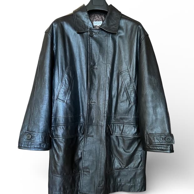Paul Smith 빈티지 리얼레더 코트