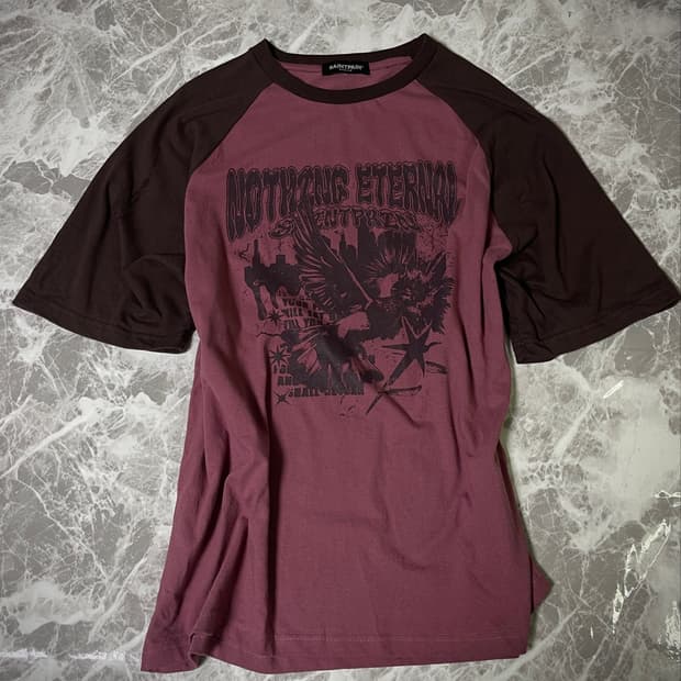 raglan printing t