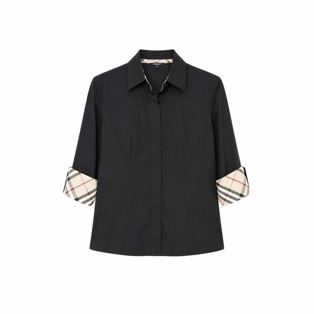 BURBERRY LONDON 버버리 코튼 혼방 셔츠 (7271)