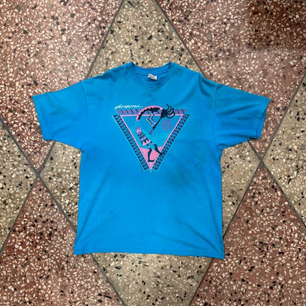 90s 헤인즈 arizona 티셔츠 (XL)