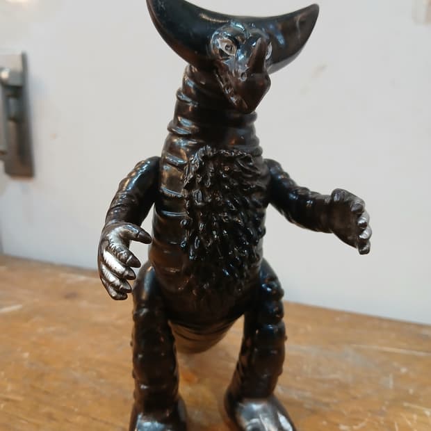 80년대 빈티지 고질라 고모라 소프 피규어