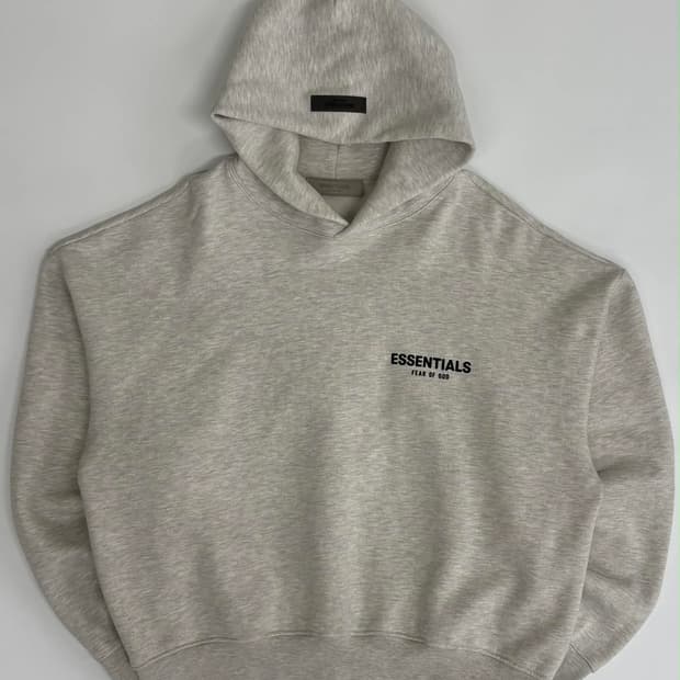 [L] 피어오브갓 에센셜 라이트 오트밀 후드티 스웻 셔츠