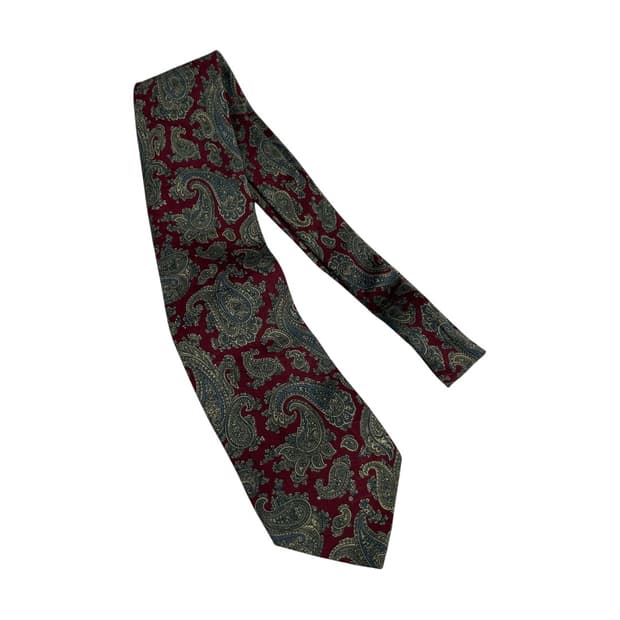 [BURBERRYS] 버버리 오리엔탈 페이즐리 실크 넥타이