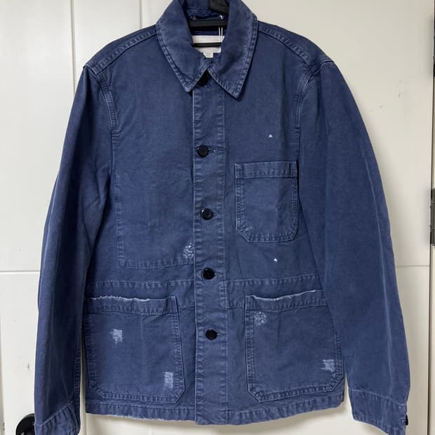 [S] 자라 오리진스 zara origins 스플래터 워싱 점퍼 (프렌치