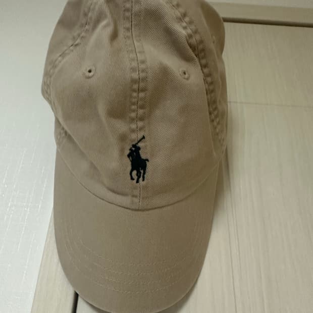 폴로 랄프로렌 베이지 볼캡