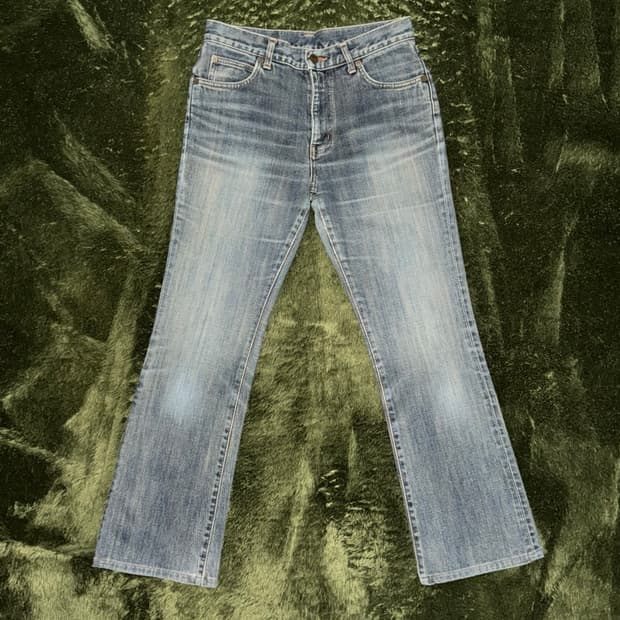 [31] wrangler 랭글러 재팬 빈티지 워시드 부츠컷 데님 팬츠