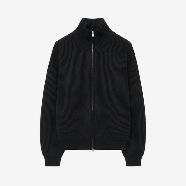 [M]인사일런스 캐시미어 집업 스웨터