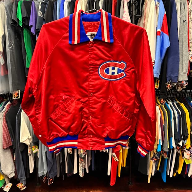 1990년대 빈티지 NHL Montreal Canadiean 자켓