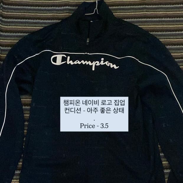 챔피온 로고 집업