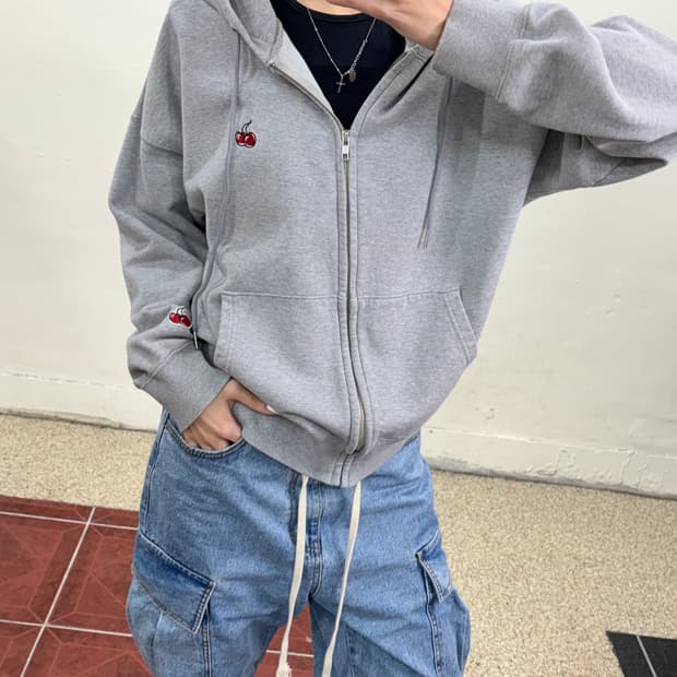 키르시 후드 집업