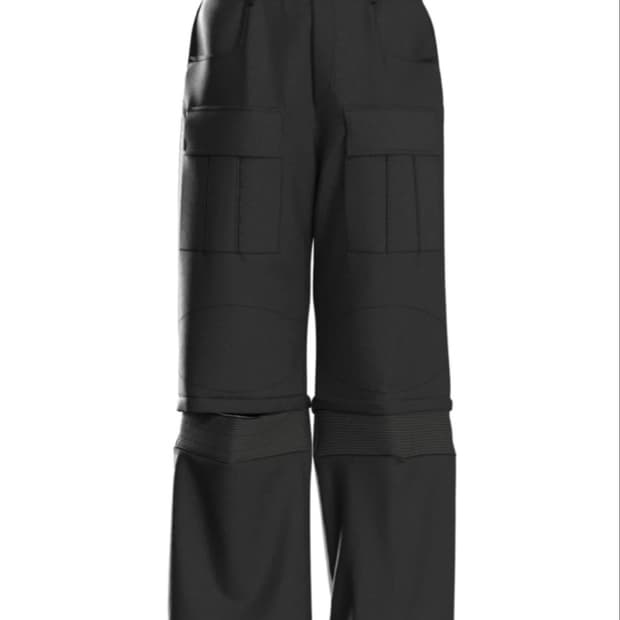 맨허튼 프로젝트 카고 왁싱 코튼 팬츠 팝니다