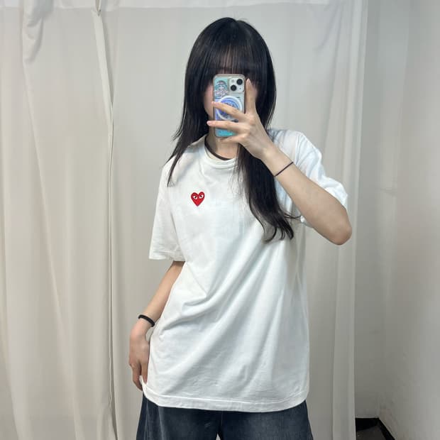 Comme des Garçons white t-shirt