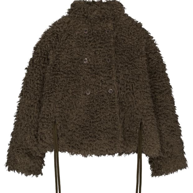 코이세이오 퍼자켓 브라운