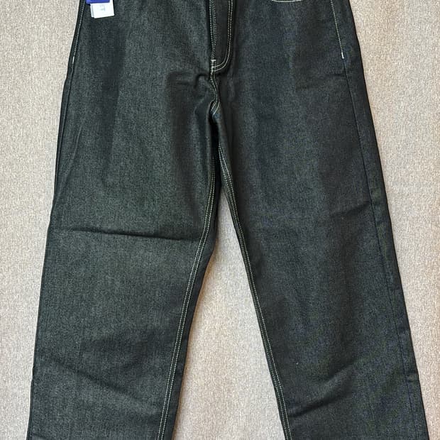 데게트 DECET 데님 와이드팬츠 블랙