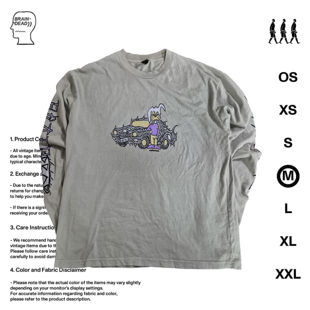 브레인데드 바이오 독 롱슬리브 M사이즈