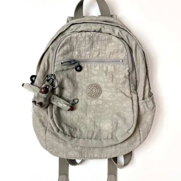 키플링 00s Y2K 피그먼트 백팩 A1575