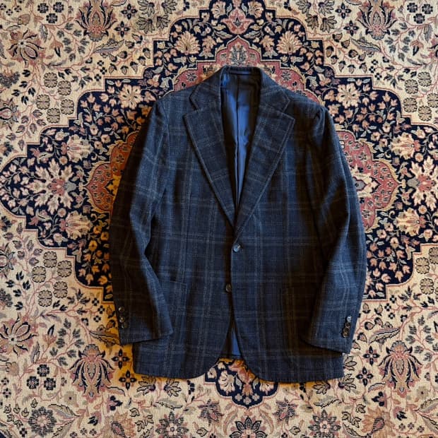 란스미어 플란넬 자켓 슬림100