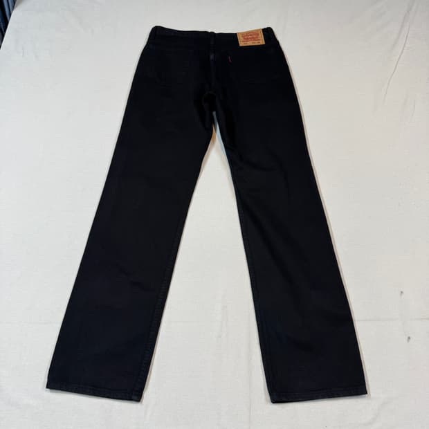 32inch) 리바이스 506 스트레이트 블랙 데님 팬츠