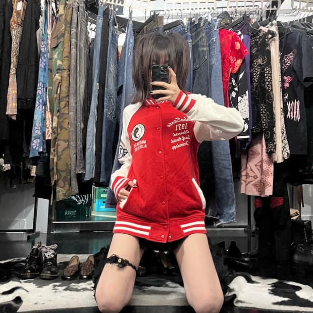 후드 패치 M-1 자켓