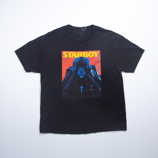 더 위켄드 Starboy 머천 티셔츠