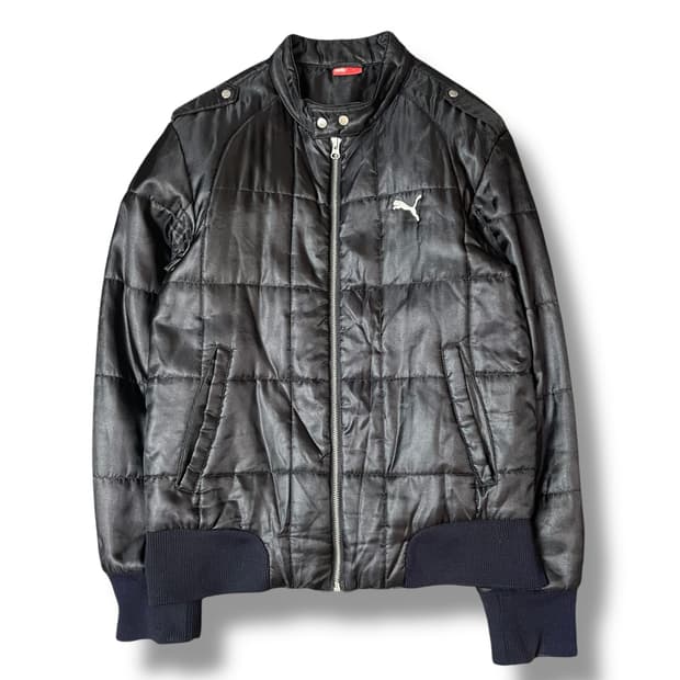 푸마 90S 올드스쿨 누빔 패딩 자켓 L