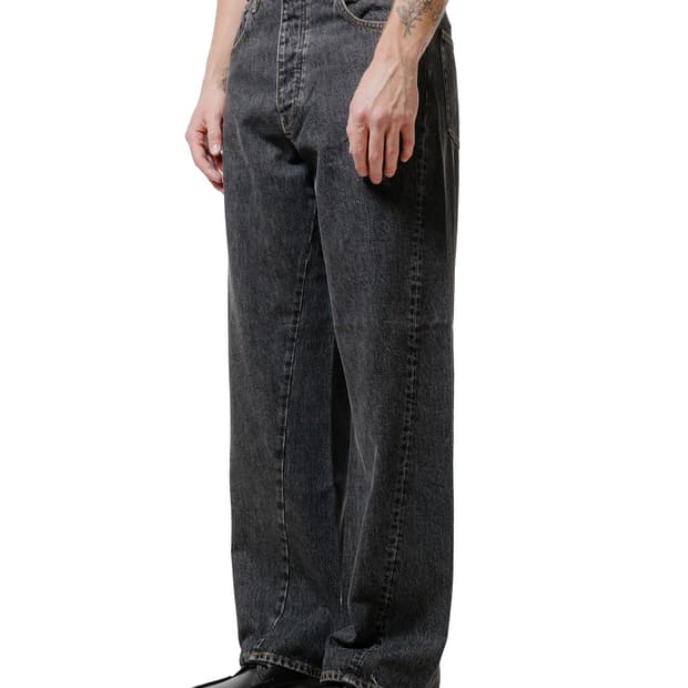 선플라워 와이드 트위스트 블랙스톤 31/32