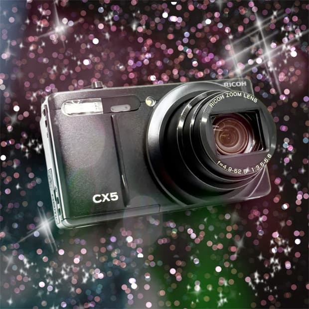 [하이엔드&소프트!] 리코 CX5 블랙 디지털카메라