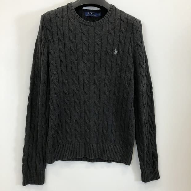 폴로 랄프로렌 실버포니 케이블니트 M