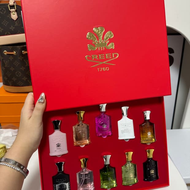 (새상품) 크리드 미니어처향수 15ml x 10개세트 레드에디션