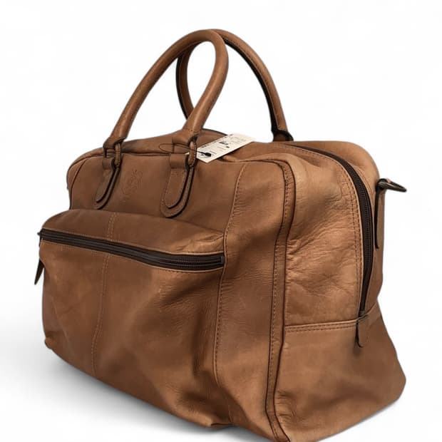 요시다 포터 세르비노 소가죽 보스톤백