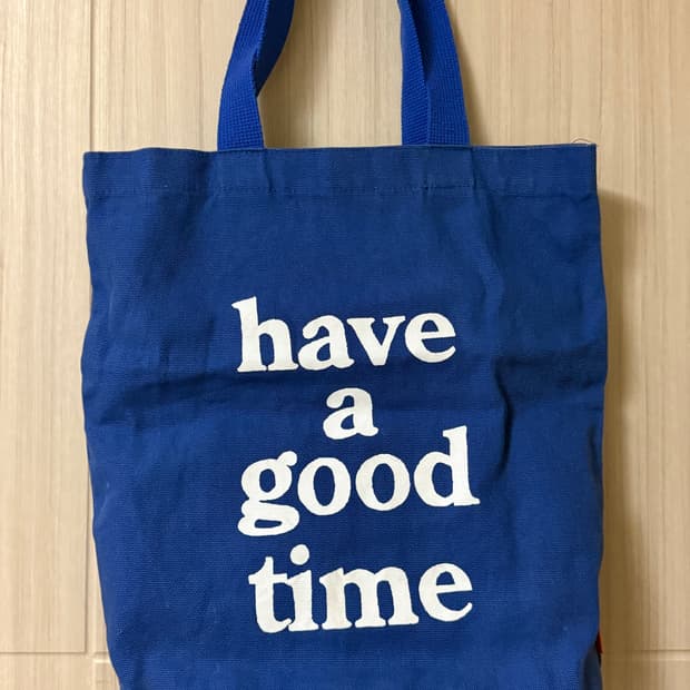 해브어굿타임 에코백