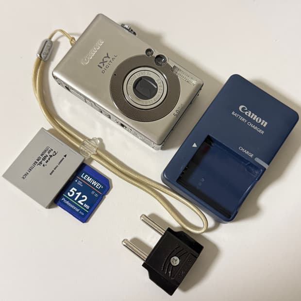 캐논 익시 ixy55 (익서스50) 빈티지 디카 디지털카메라