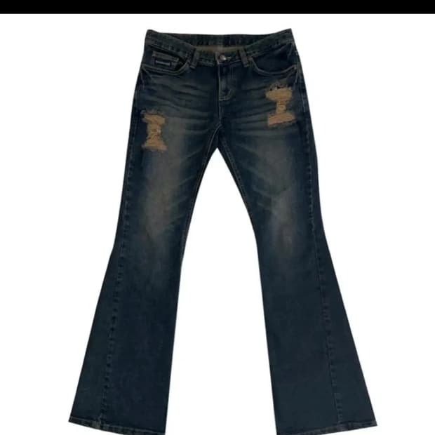 플리즈노팔로우 부츠컷 데님 