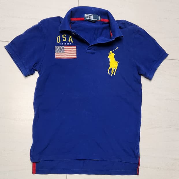 폴로 빅포니 블루 usa 성조기 치프키프 pk s
