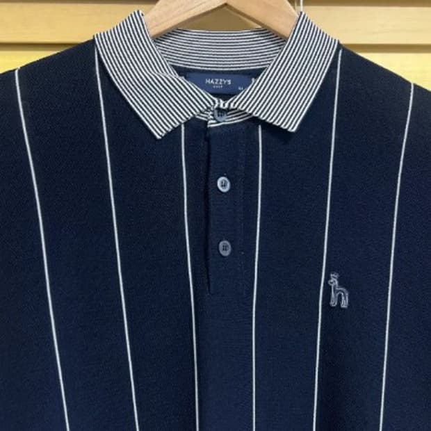 헤지스골프 남성 골프니트 카라티셔츠 100