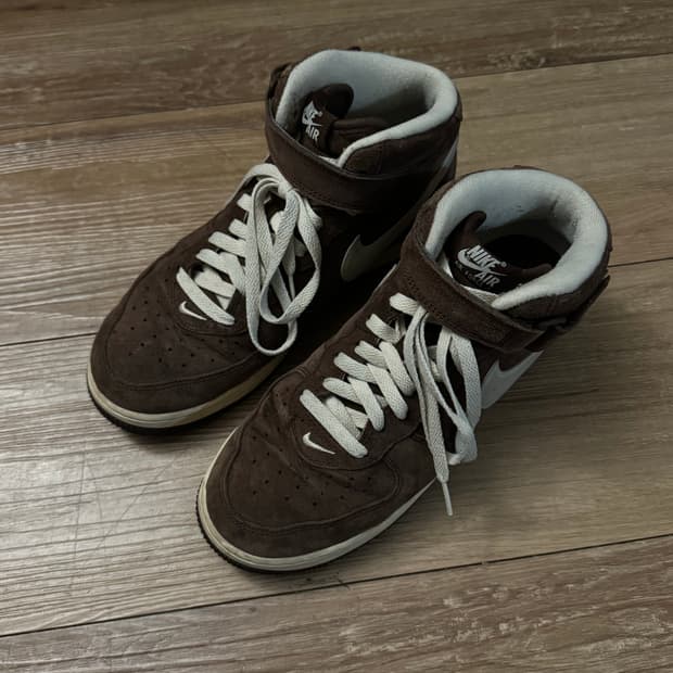 나이키 에어포스 1 미드 07 QS 초콜릿 265 판매 