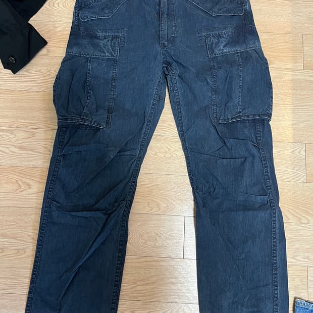 RRL 더블알엘 서플러스 카고팬츠 인디고 30x30