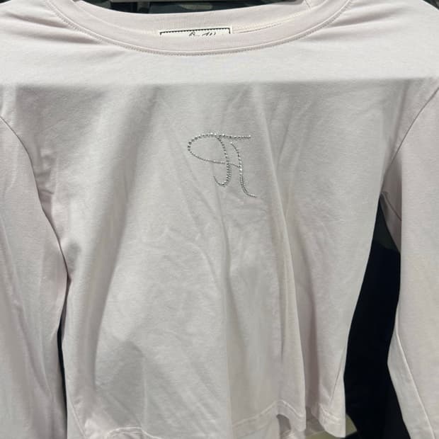 쓰리타임즈 쥬얼티 롱슬리브 핑크