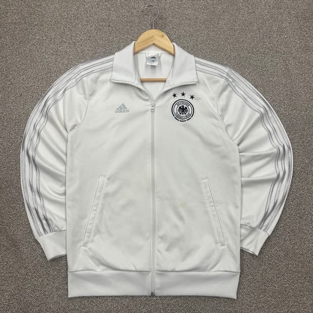 아디다스 독일 화이트 져지