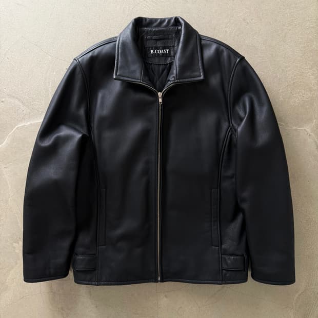 Vintage B.coast Cowhide Leather Jacket 