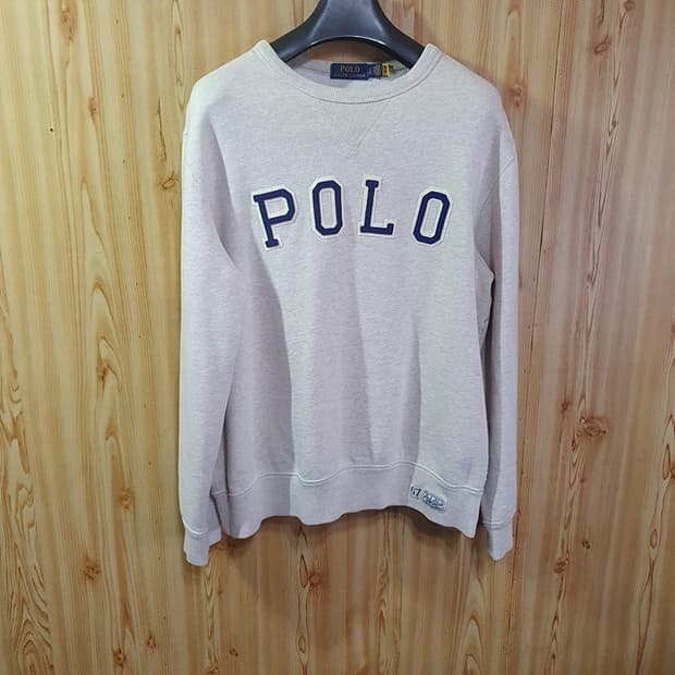 폴로 로고 맨투맨 L